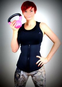 Lisa Barwise waist training corset