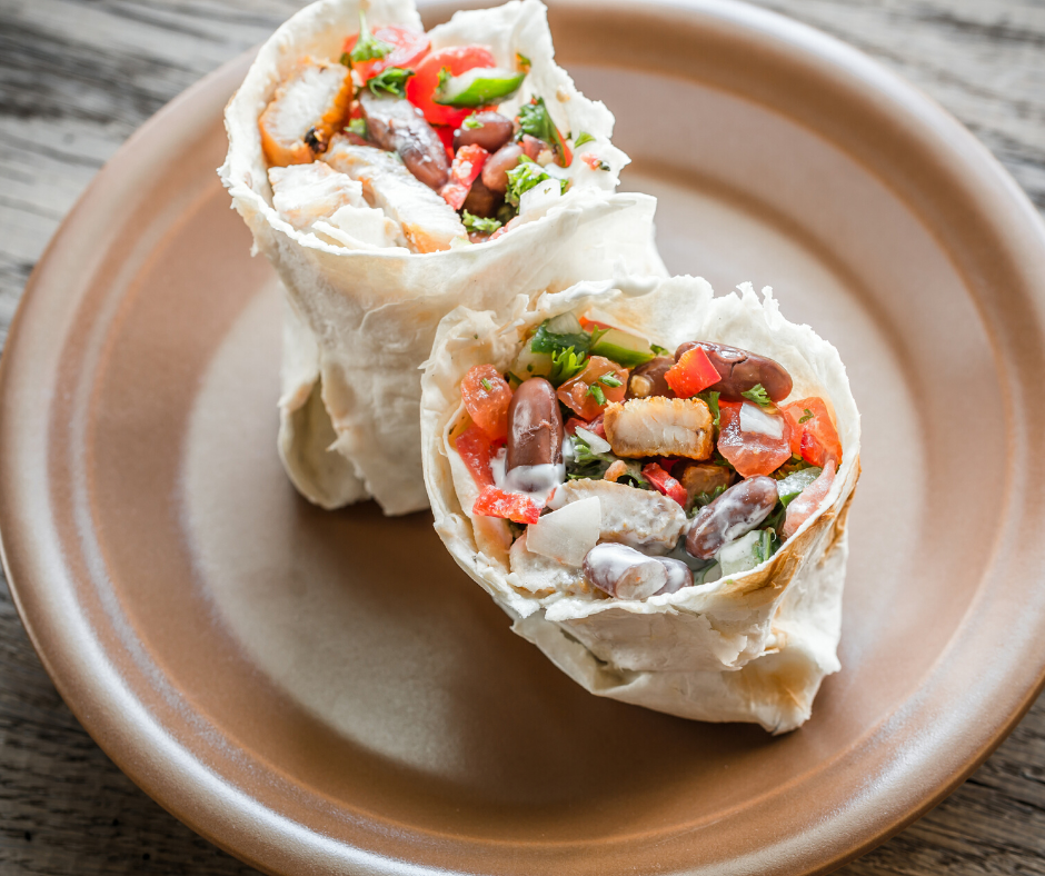 Chicken Gluten free Burrito